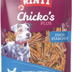 Must-Have RINTI Chicko Plus Fischstäbchen mit Lachs & Huhn 80 g